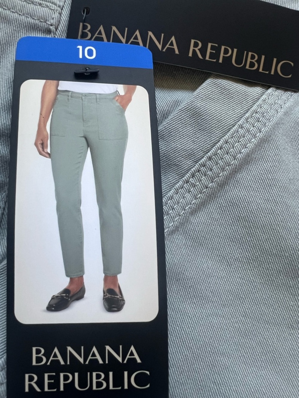 Banana Republic Light Grey Pants.